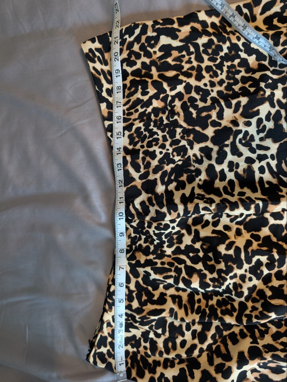 Eloquii 20 Cheetah Leopard Midi Skirt - Picture 7 of 7